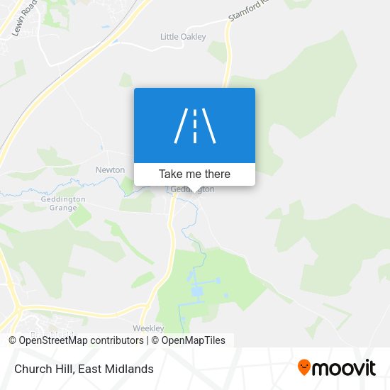 Church Hill map