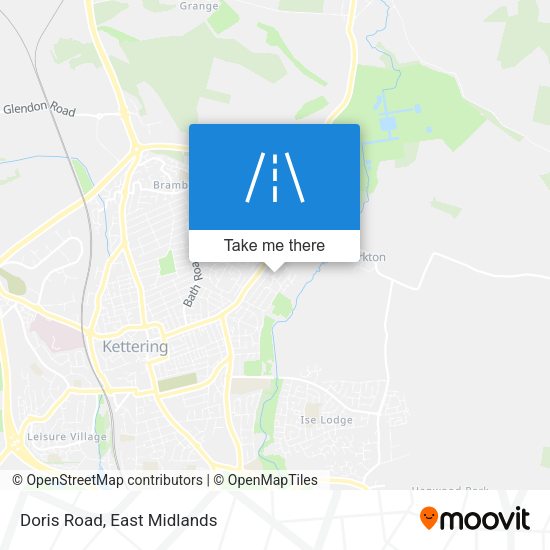 Doris Road map