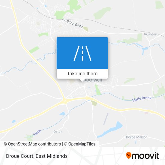 Droue Court map