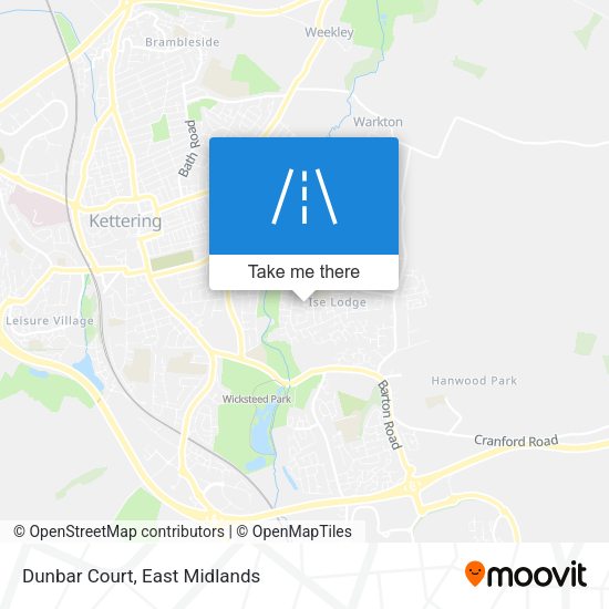 Dunbar Court map