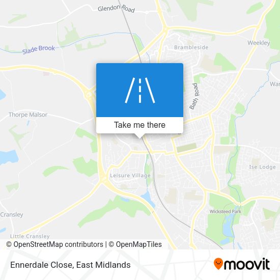 Ennerdale Close map