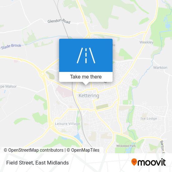 Field Street map