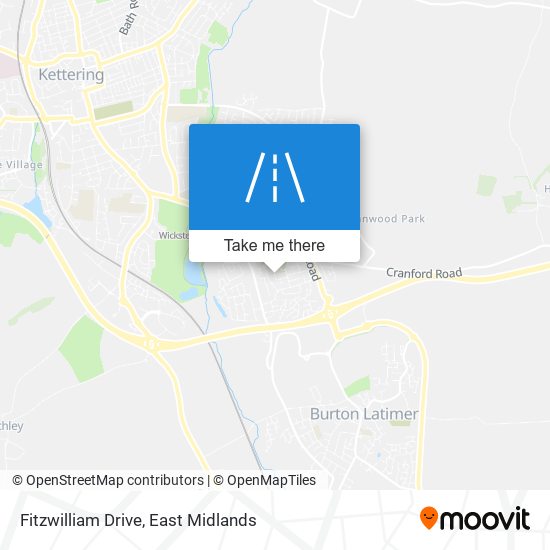 Fitzwilliam Drive map