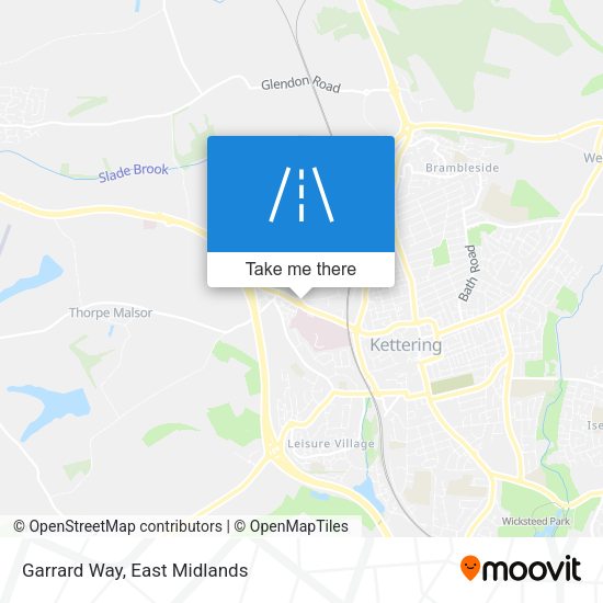 Garrard Way map