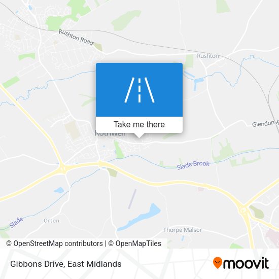 Gibbons Drive map