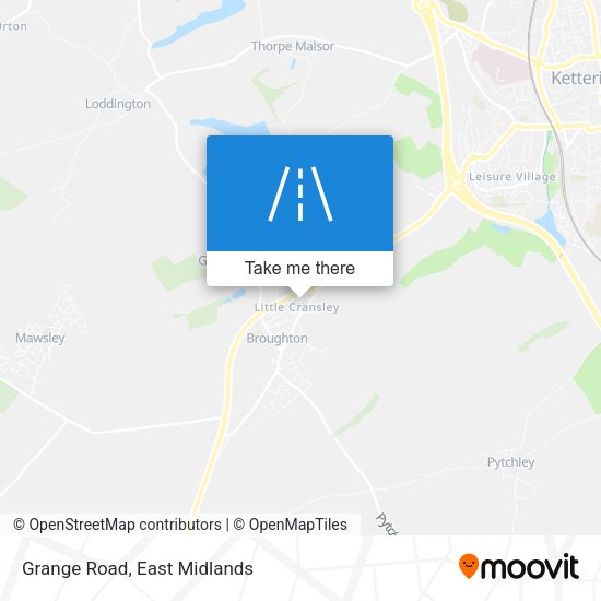 Grange Road map