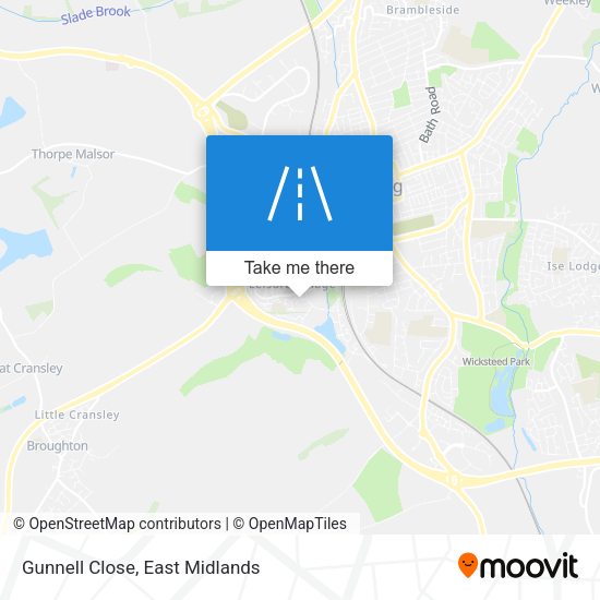 Gunnell Close map