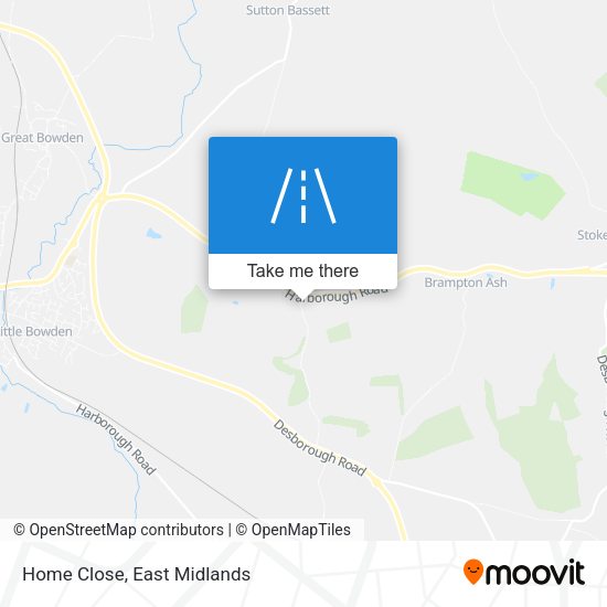 Home Close map