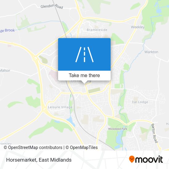 Horsemarket map