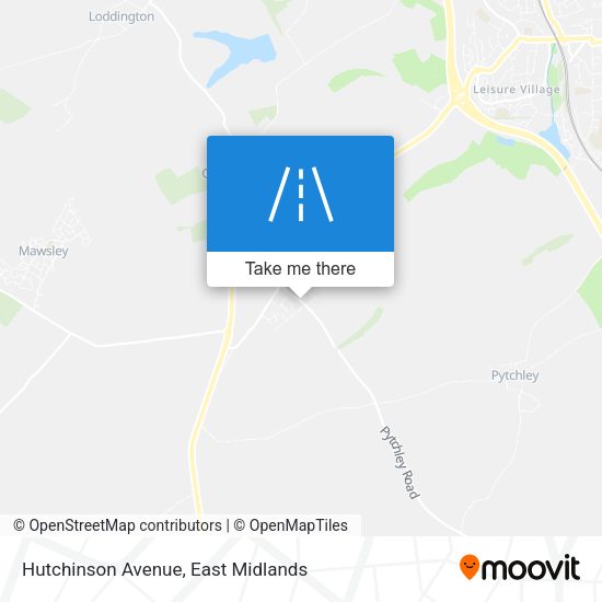 Hutchinson Avenue map