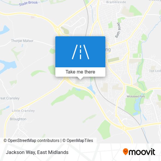 Jackson Way map