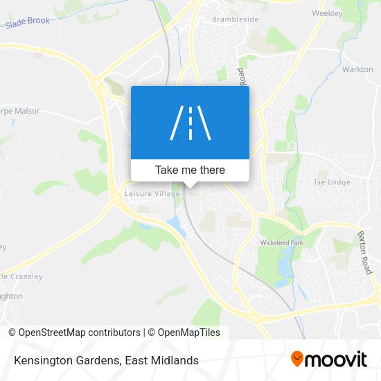 Kensington Gardens map