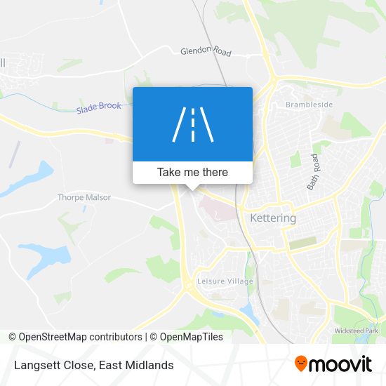 Langsett Close map