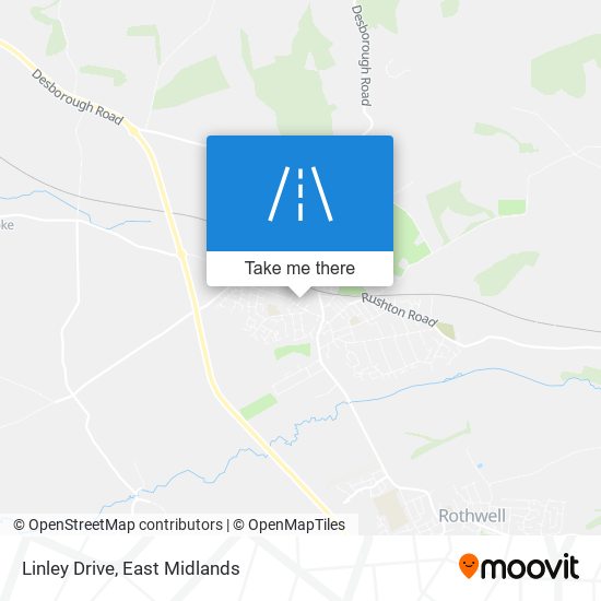 Linley Drive map
