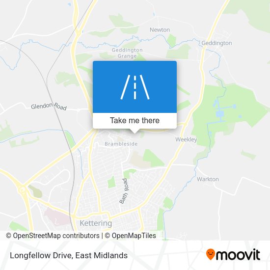 Longfellow Drive map
