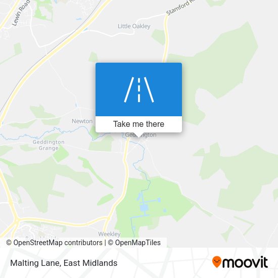 Malting Lane map