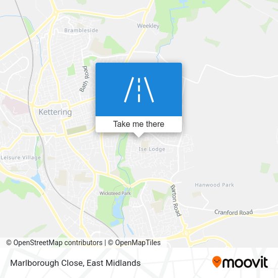 Marlborough Close map