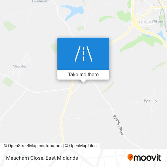 Meacham Close map