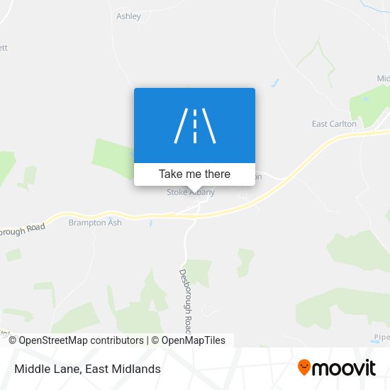 Middle Lane map