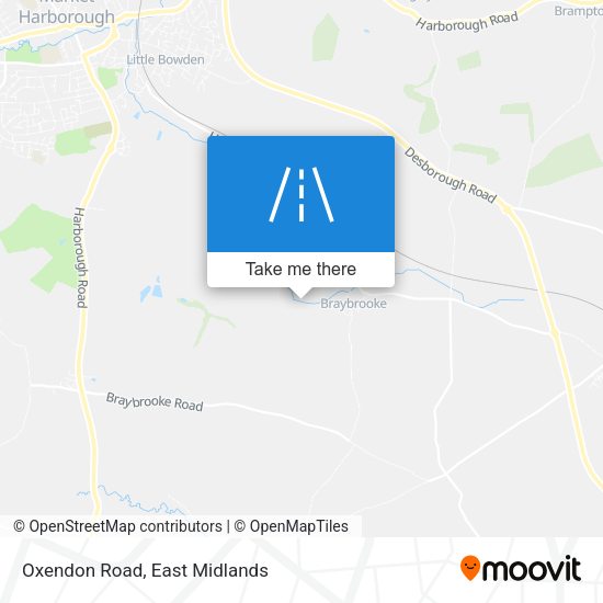 Oxendon Road map