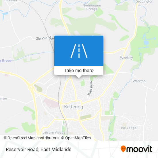 Reservoir Road map