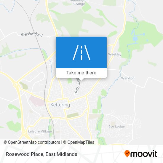 Rosewood Place map