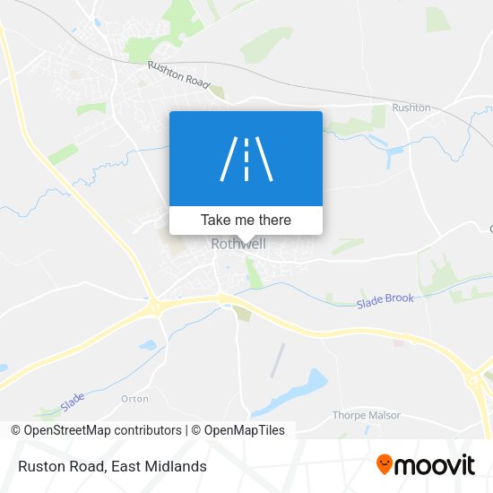Ruston Road map