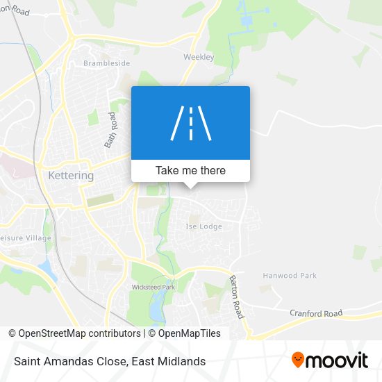 Saint Amandas Close map