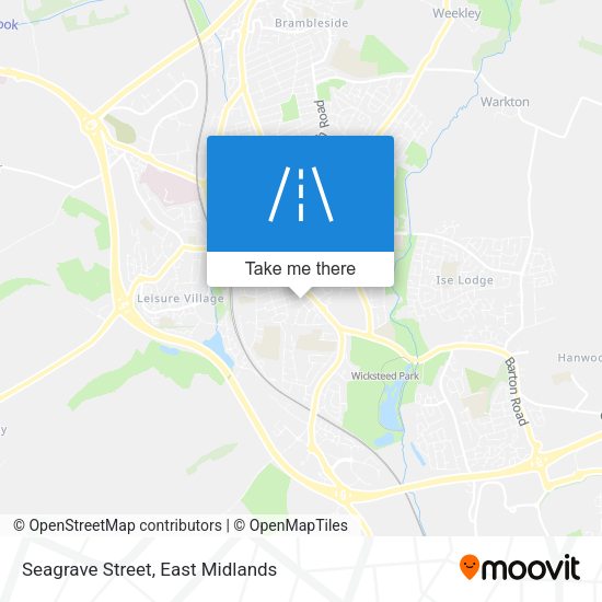 Seagrave Street map