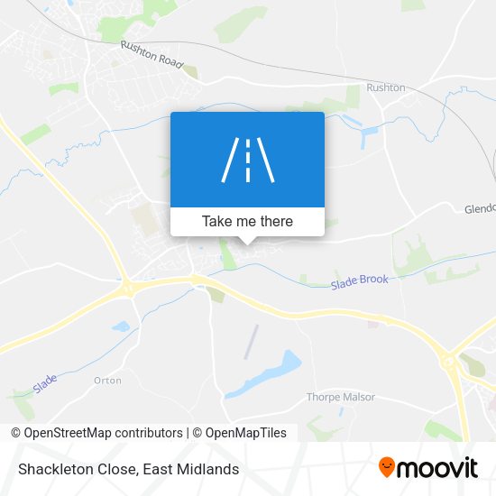 Shackleton Close map