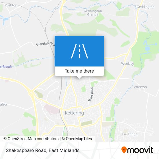 Shakespeare Road map