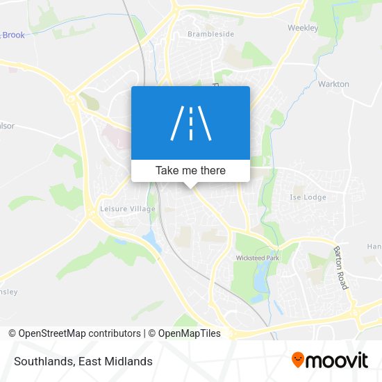 Southlands map