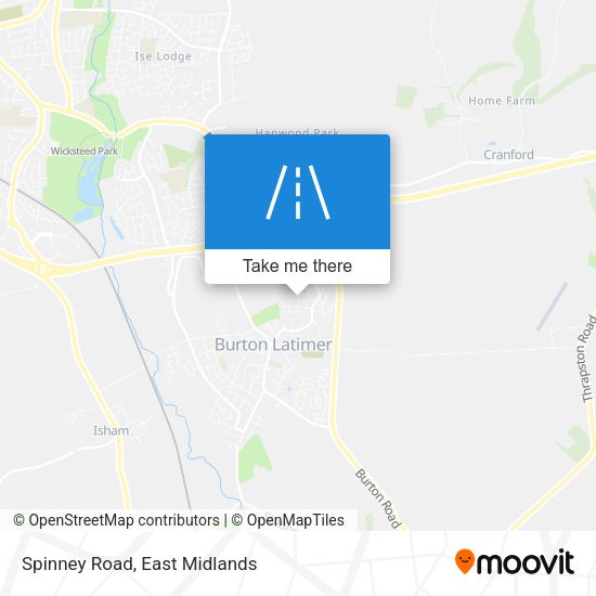 Spinney Road map