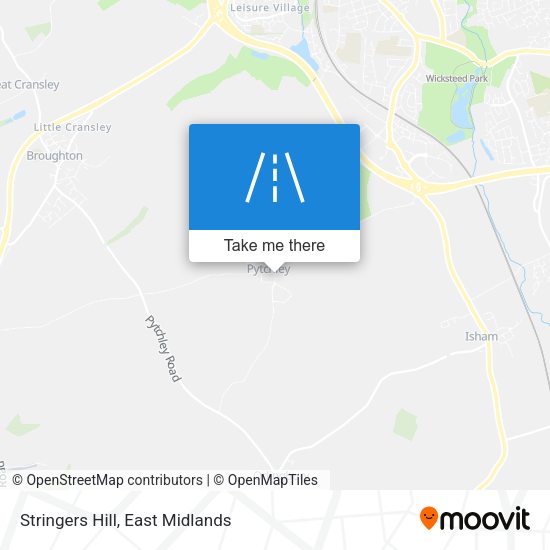Stringers Hill map