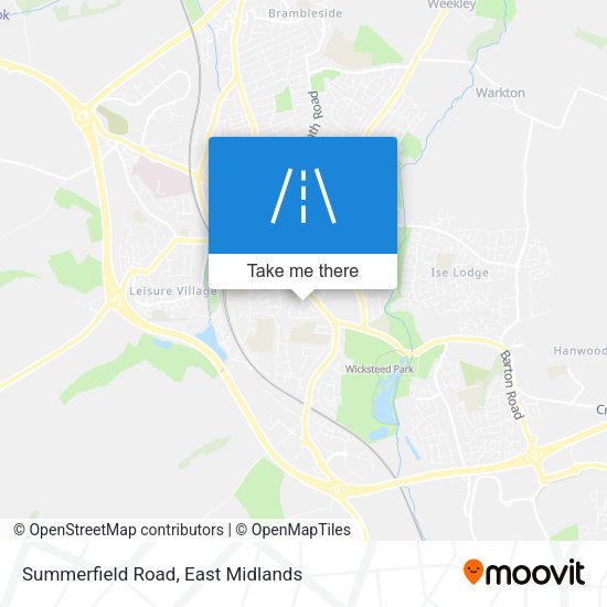 Summerfield Road map