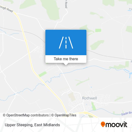 Upper Steeping map