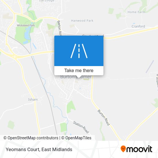 Yeomans Court map