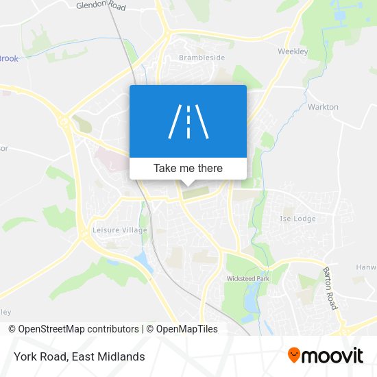 York Road map