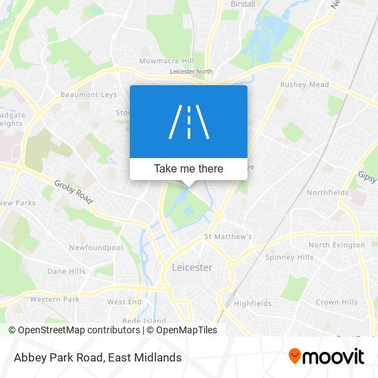 Abbey Park Road map