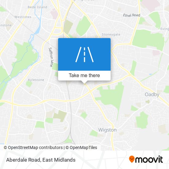 Aberdale Road map