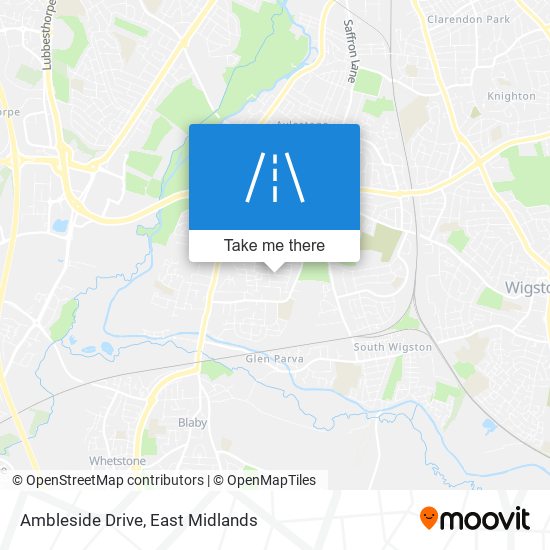 Ambleside Drive map