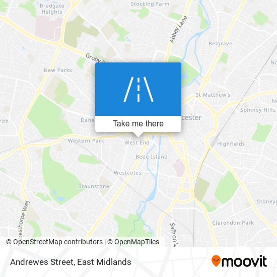 Andrewes Street map