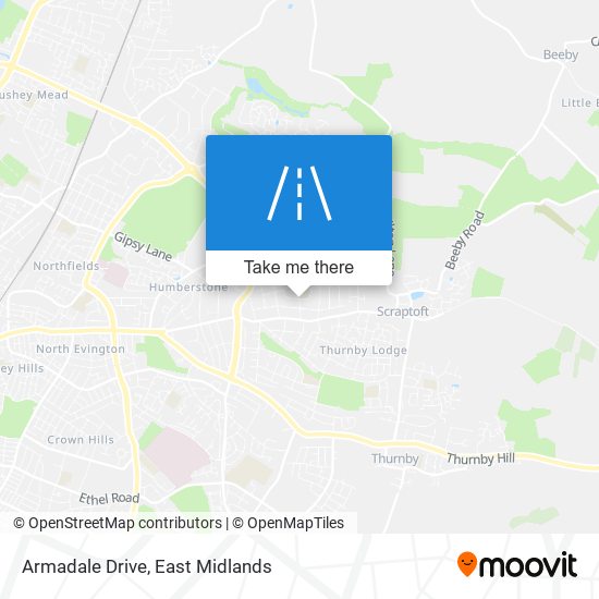 Armadale Drive map