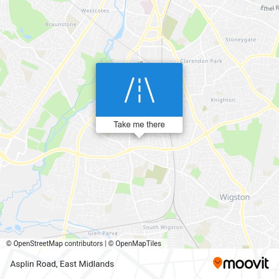 Asplin Road map
