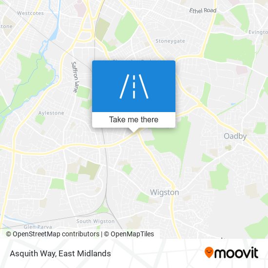 Asquith Way map