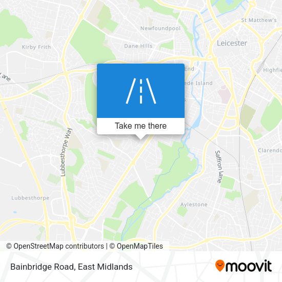 Bainbridge Road map