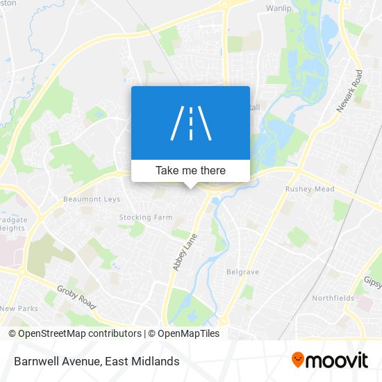 Barnwell Avenue map
