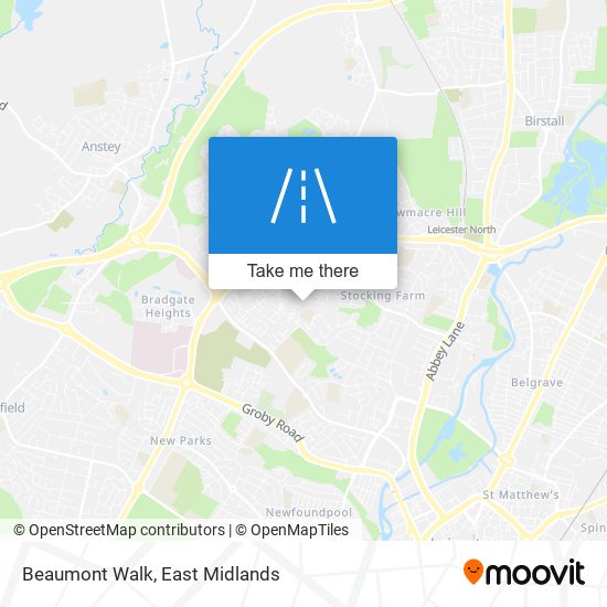 Beaumont Walk map
