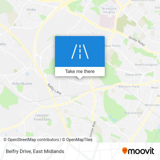 Belfry Drive map