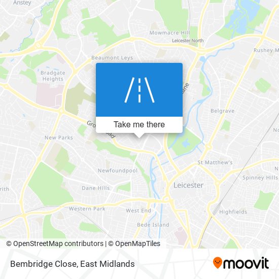 Bembridge Close map